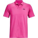 Under Armour Performance 3.0 Polo - Rebel Pink - Mens