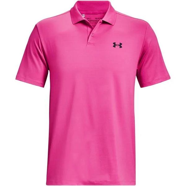 Under Armour Performance 3.0 Polo - Rebel Pink - Mens