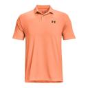 Under Armour Performance Polo Shirt Mens, Size XS, Orange