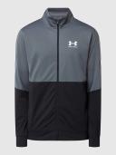 Under Armour Pique Track Jacket Mens, Size L, Grey