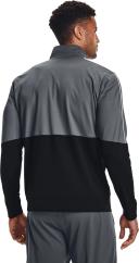Under Armour Pique Track Jacket Mens, Size L, Grey