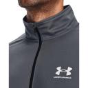 Under Armour Pique Track Jacket Mens, Size L, Grey