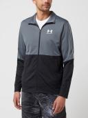 Under Armour Pique Track Jacket Mens, Size L, Grey
