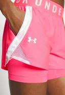 Under Armour Play Up 2-in-1 Shorts Pink XS Woman