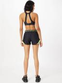Under Armour Play Up 3.0 Shorts Black Green Women - L
