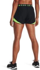 Under Armour Play Up 3.0 Shorts Black Green Women - L