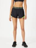 Under Armour Play Up 3.0 Shorts Black Green Women - L