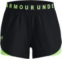 Under Armour Play Up 3.0 Shorts Black Green Women - L