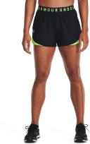 Under Armour Play Up 3.0 Shorts Black Green Women - L