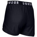 Under Armour Play Up 3.0 Shorts Black Maroon Women - XS