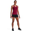 Under Armour Play Up 3.0 Shorts Black Maroon Women - XS