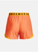 Under Armour Play Up 3.0 Shorts Orange XS Woman