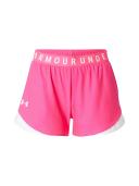 Under Armour Play Up 3.0 Shorts Pink White Women - M
