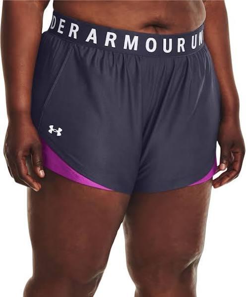 Under Armour Play Up 3.0 Shorts Purple M Woman
