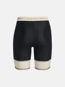 Under Armour Women's Project Rock Bike Shorts Black LG