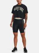 Under Armour Women's Project Rock Bike Shorts Black LG