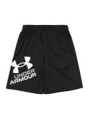Under Armour Prototype 2.0 Logo Shorts Black White Boys - XS