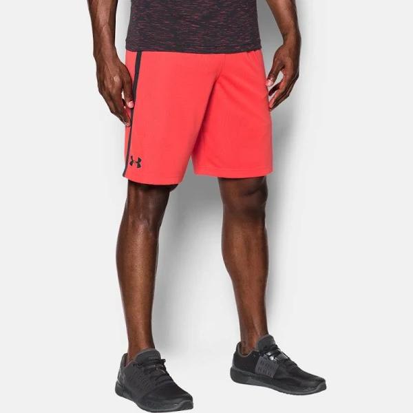 Under Armour Prototype 2.0 Logo Shorts Red Black Kids - XL