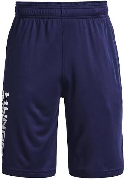 Under Armour Prototype 2.0 Wordmark Shorts Blue XS Boy
