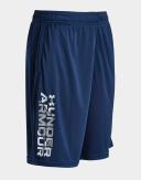 Under Armour Prototype 2.0 Wordmark Shorts Navy Blue Kids - M
