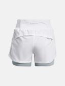 Under Armour Run Stamina 2-in-1 Shorts White XL Woman