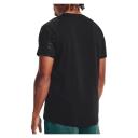 Under Armour Rush Emboss Short Sleeve T-Shirt Matte Black - L