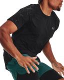 Under Armour Rush Emboss Short Sleeve T-Shirt Matte Black - L