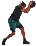 Under Armour Rush Emboss Short Sleeve T-Shirt Matte Black - L