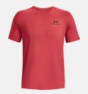 Under Armour Rush Energy Short Sleeve T-Shirt Dark Red Black - S