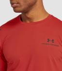 Under Armour Rush Energy Short Sleeve T-Shirt Dark Red Black - S