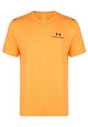 Under Armour Rush Energy Short Sleeve T Shirt Mens, Size S, Yellow