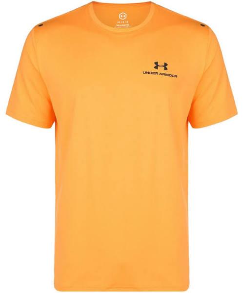Under Armour Rush Energy Short Sleeve T Shirt Mens, Size S, Yellow