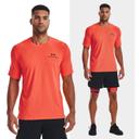 Under Armour Rush Energy Short Sleeve T-Shirt Orange M / Regular Man