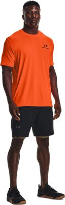 Under Armour Rush Energy Short Sleeve T-Shirt Red Black - M