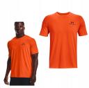 Under Armour Rush Energy Short Sleeve T-Shirt Red Black - M