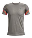 Under Armour Rush HeatGear 2.0 Emboss Short Sleeve - Concrete/Black - M
