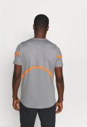 Under Armour Rush HeatGear 2.0 Emboss Short Sleeve - Concrete/Black - M