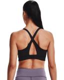 Under Armour Rush High Sports Bra, Size 34C, Black