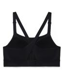Under Armour Rush High Sports Bra, Size 34C, Black
