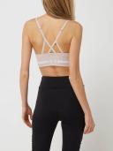 Under Armour - Seamless Low Long Sports Bra - Dash Pink/White - XS