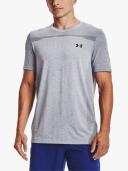 Under Armour Seamless Short Sleeve T-Shirt Grey Black - M