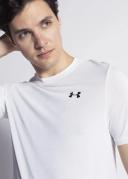 Under Armour Seamless Short Sleeve T-Shirt White Black - S
