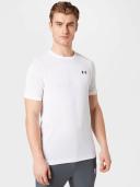 Under Armour Seamless Short Sleeve T-Shirt White Black - S