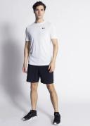 Under Armour Seamless Short Sleeve T-Shirt White Black - S