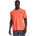 Under Armour Sportstyle Left Chest Short Sleeve T-Shirt Orange S / Regular Man