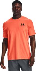 Under Armour Sportstyle Left Chest Short Sleeve T-Shirt Orange XS / Regular Man