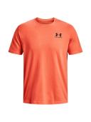 Under Armour Sportstyle Left Chest Short Sleeve T-Shirt Orange XS / Regular Man