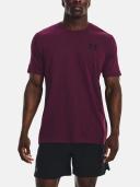 Under Armour Sportstyle Left Chest Short Sleeve T-Shirt Purple L / Regular Man