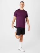 Under Armour Sportstyle Left Chest Short Sleeve T-Shirt Purple L / Regular Man