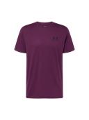Under Armour Sportstyle Left Chest Short Sleeve T-Shirt Purple M / Regular Man